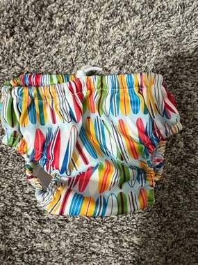 The Honest Company Reusable Swim Diaper Surfing Surfboard Print